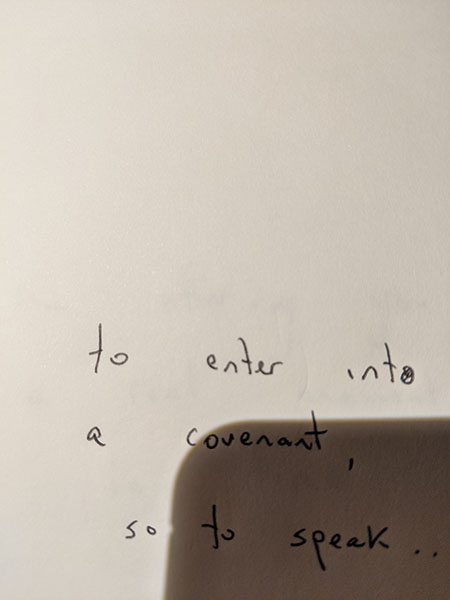 A Covenant
