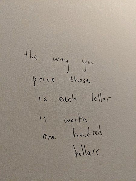 One Hundred Dollars