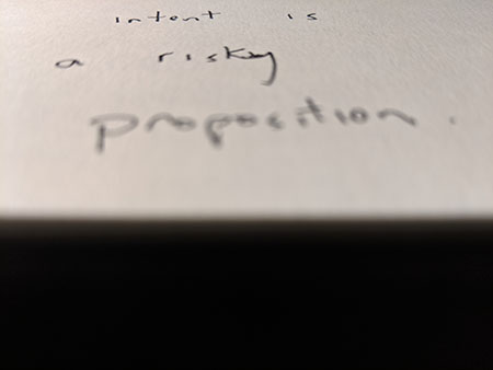 Risky Proposition